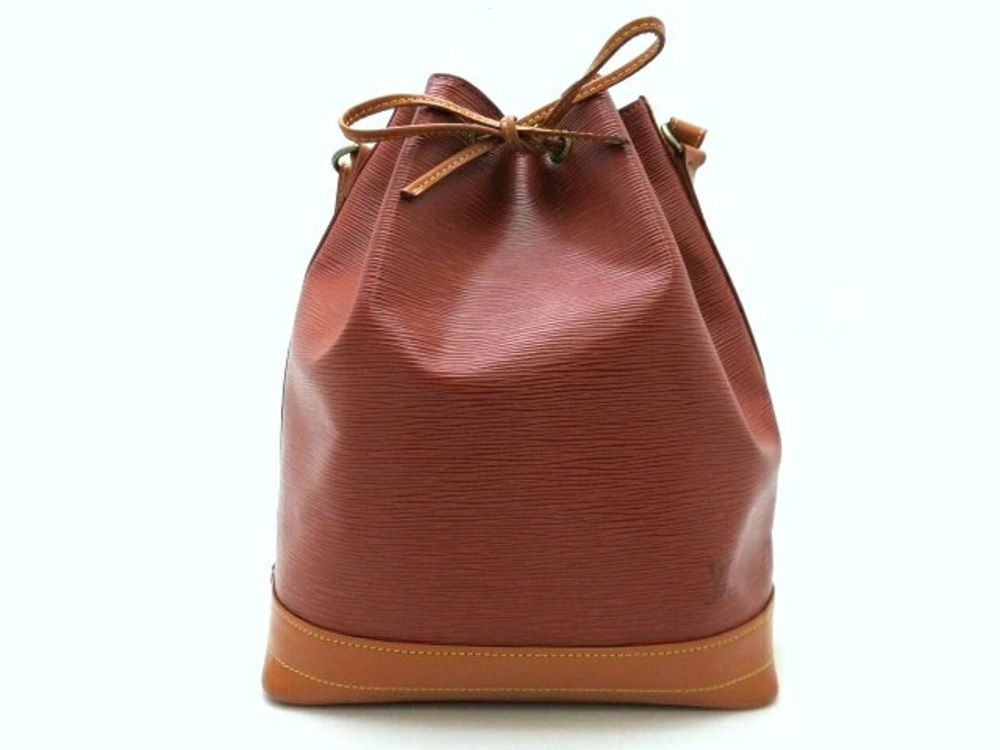 LOUIS VUITTON Noe Shoulder Bag Epi Kenyan Brown